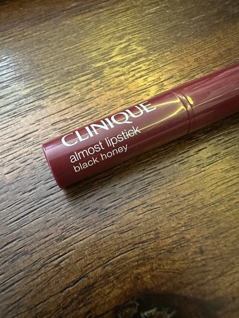 NEW Clinique Black Honey Almost Lipstick Mini Travel Lip Balm Color Sheer Shine - Picture 2 of 6